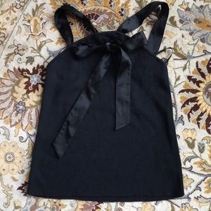 St. John top with bow tie